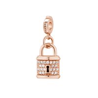 Charm Rosato Donna Storie in Argento Cubic Zirconia RZ005